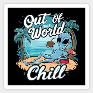 Out Of This World 'Chill' Sticker